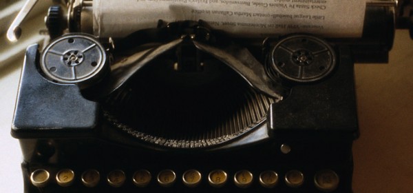 Old Manual Typewriter